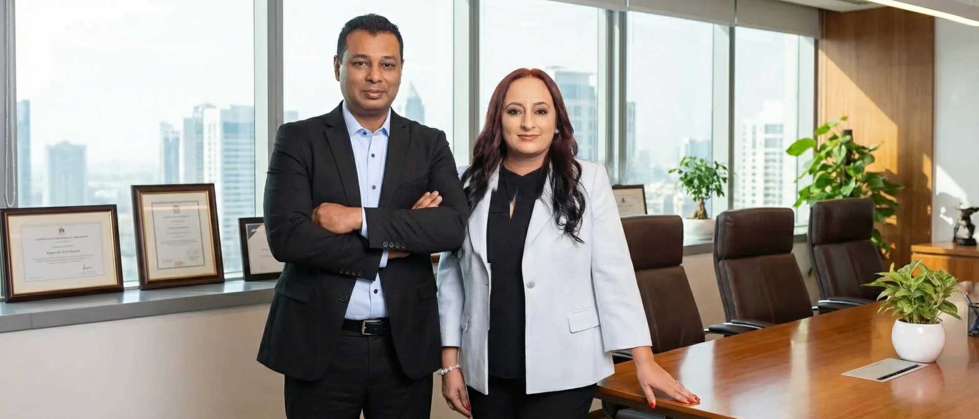 Meeta and Chris Davar